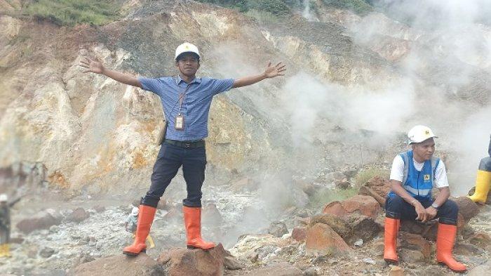 ULUMBU - Kawah Ulumbu di Desa Wewo, Kecamatan Satarmese, Kabupaten Manggarai, Provinsi NTT.