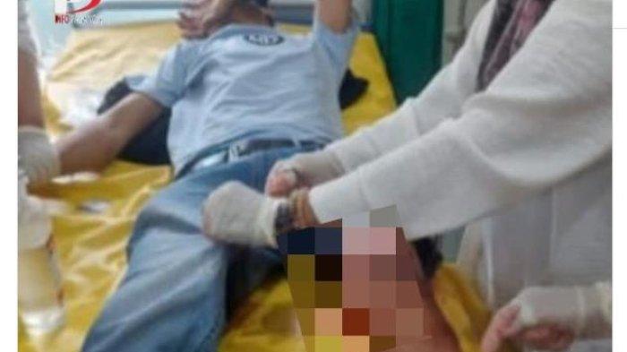 Korban yang tertembak pahanya sesuai info Berita Viral adalah Pedagang Emas uang Rp 40 Juta Raib. Kejadian Di Pasar Talang Kecamatan Gunung Talang Kabupaten Solok