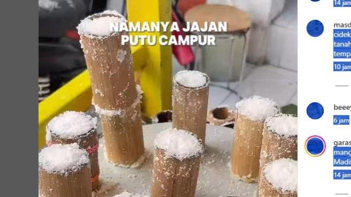 kue putu tradisional atau kue putu jadul bisa beli di Depan Bank NTT Kantor Cabang Utama, di pertigaan Jalan Pemuda dan Jalan Tom Pello.Berita Viral