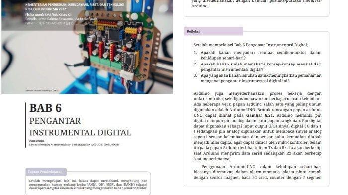 Soal ujian sekolah dan kunci jawaban Fisika Kelas 12 Halaman 133 Kurikulum Merdeka Bab 6: Refleksi .