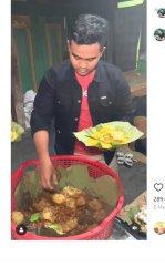 Berita Viral Aneh Tapi Nyata Jualan Lontong Lodeh Harga Rp 1000 Ambil Sendiri Ini LokasinyaDesa Sukobendo , Mantup bulan malam wage sama malam legi