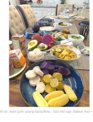 MAKAN SEHAT- Menu makan sehat dan makan enak ala Ir. Drs. Johannes Paulus, MM, Rabu 20 September 2023