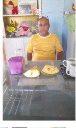 NANGKA MANISAN TIMOR - Inilah buah nangka manisan Timor yang sangat harum mampu menjaga imun dan antibodi tubu. Juga mampu melawan sela kanker, selamat menikmati berkat Tuhan ala Ferry Ndoen, Sabtu 230 September 2023. GBU Ora et La Bora. (fen)
