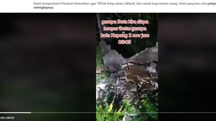 PAGAR KANTOR KELURAHAN AIRMATA - Berita Viral Gempa Kupang 6,6 SR Tembok Roboh di Kantor Kelurahan Airmata Kecamatan Kota Lama Kota Kupang