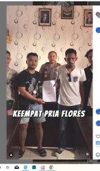 Karena berselisih paham dan ingin ajak berkelahi warga asal Flores NTT dikepung Banjar Basang Tamiang Kapal di Badung Pulau Bali, Jumat 9 Februari 2024