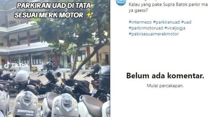 PARKIRAN KAMPUS - Viral Kampus Universitas Ahmad Dahlan UAD merupakan pengembangan dari Institut Keguruan dan Ilmu Pendidikan (IKIP) Muhammadiyah Yogyakarta.
