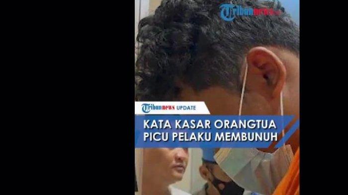 PELAKU PEMBUNUH - Video Viral TikTok, Gelap Mata, Pria di Sukamaju, Cimanggis, Depok Bunuh Ibu Kandung 50 Tusukan