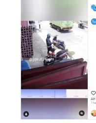 Pencurian hem di Penjaringan Jakarta Utara