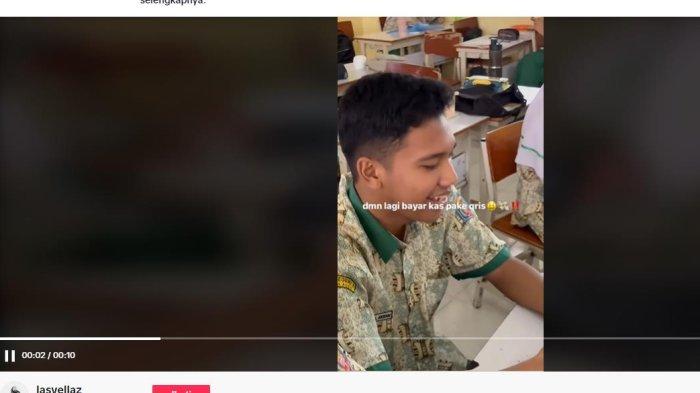 Berita Viral Siswa-Siswi SMA Negeri 3 Banda Aceh Bayar Kas Kelas Pakai Qris di Banda Aceh