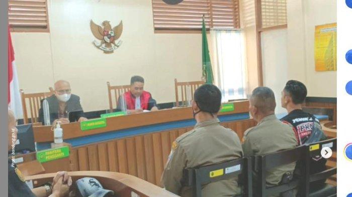Satpol PP melakukan gelar razia pakai tipiring denda Rp 3 juta subsider kurungan 7 hari, begini info jad iBerita Viral