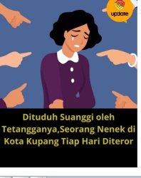 Ilustrasi ubu yang dituduh sebagai tukang sihir atau suanggi