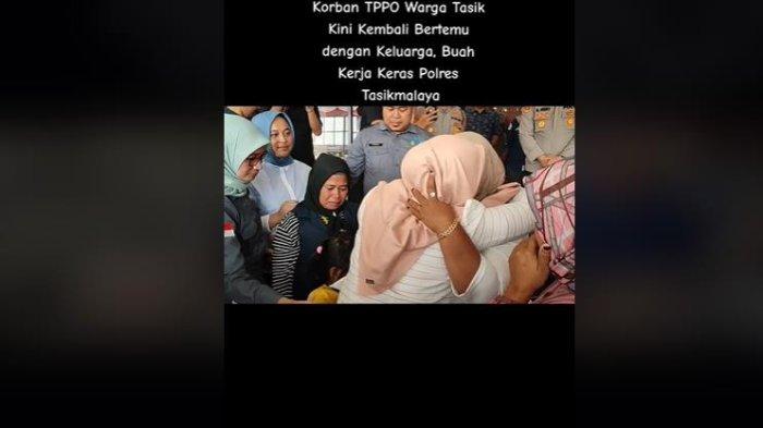 KORBAN TPPO - Viral Korban Tindak Pidana Perdagangan Orang TPPO Asal Tasikmalaya Berhasil Kembali ke Indonesia