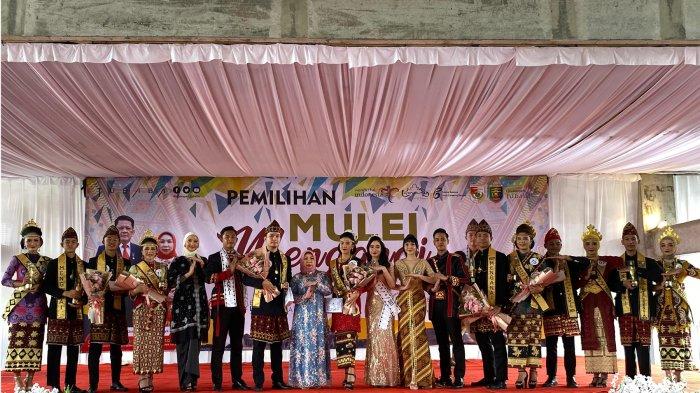 Mahasiswi Prodi Hukum Bisnis IIB Darmajaya dinobatkan menjadi Muli Kabupaten Tulangbawang Barat (Tubaba) 2024.
