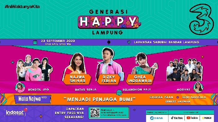 Generasi Happy 2023 di Lampung.