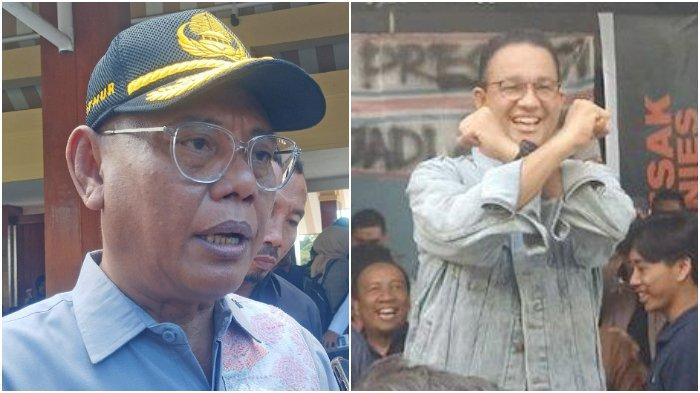 (Kiri) PJ Sekda NTB H Fathurahman saat ditemui di Polda NTB, Kamis (21/12/2023). Ungkap alasan tidak berikan izin Capres Anies gunakan Taman Budaya saat kampanye di NTB.