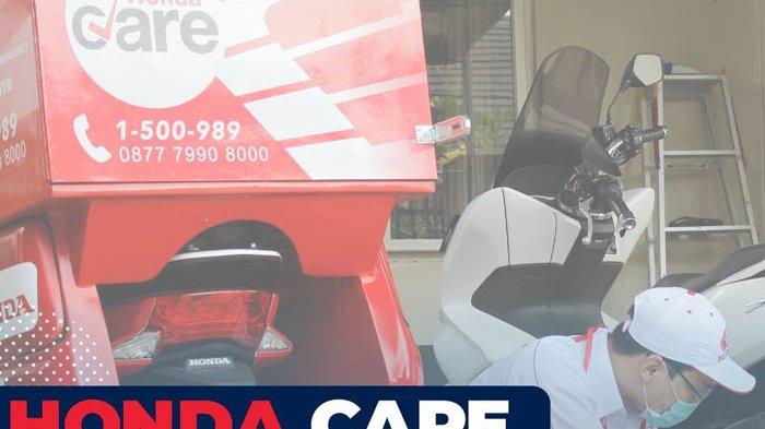 Layanan Honda Care sangat memanjakan masyarakat. Pengguna sepeda motor Honda tidak akan repot atau khawatir apabila terjadi mogok saat tengah berkendara di jalan atau masalah lainnya.