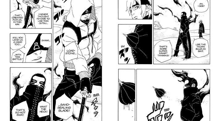 Araya vs Ryu Boruto Two Blue Vortex Chapter 18