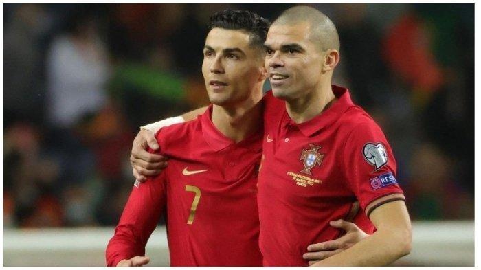 Cristiano Ronaldo dan Pepe