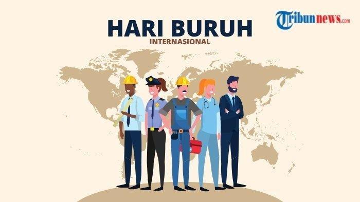 HARI BURUH INTERNASIONAL - Grafis Hari Buruh Internasional dibuat pada Kamis (24/4/2025). Simak kata-kata mutiara penuh makna untuk rayakan peringatan Hari Buruh 1 Mei 2025.
