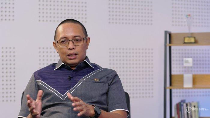 HASAN NASBI - Kepala Komunikasi Kepresidenan Hasan Nasbi di Jakarta Pusat, Kamis (23/1/2025). Hasan Nasbi memberikan penjelasan terkait responsnya terhadap teror kepala babi yang diterima jurnalis media Tempo, Francisca Christy Rosana (Cica), yang menuai kritik.