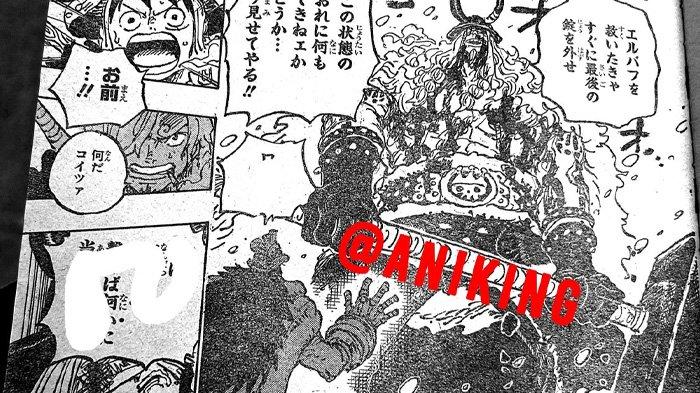ONE PIECE 1142 - Loki siap melawan Luffy di manga One Piece chapter 1142.