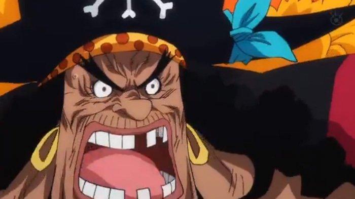 Marshall D Teach Blackbeard di Anime One Piece episode 1087 bahasa Indonesia