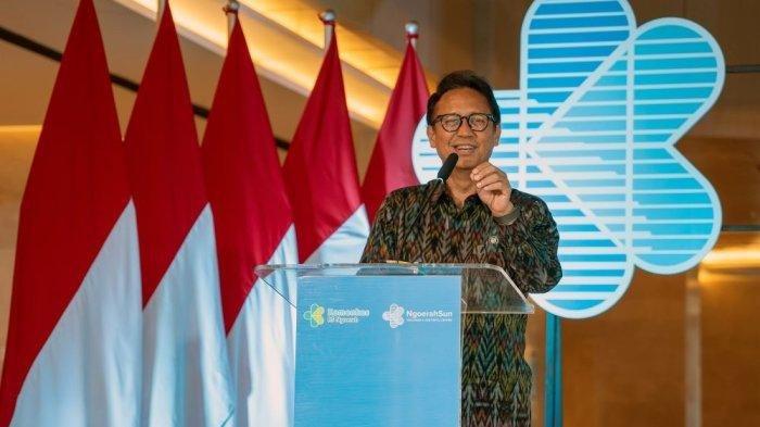 Menteri Kesehatan, Budi Gunadi Sadikin saat peresmian Gedung Ngoerah Sun Wellness and Aesthetic Center di RSUP Prof Dr IGNG Ngoerah Denpasar belum lama ini. Profil dan kekayaan dari Budi Gunadi Sadikin, Menteri Kesehatan di Kabinet Merah Putih yang telah dilantik hari ini, Senin (21/10/2024).