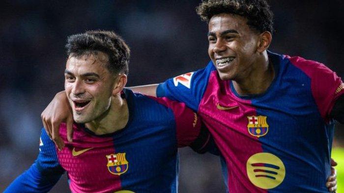 Pedri dan Lamine Yamal Pemain Barcelona