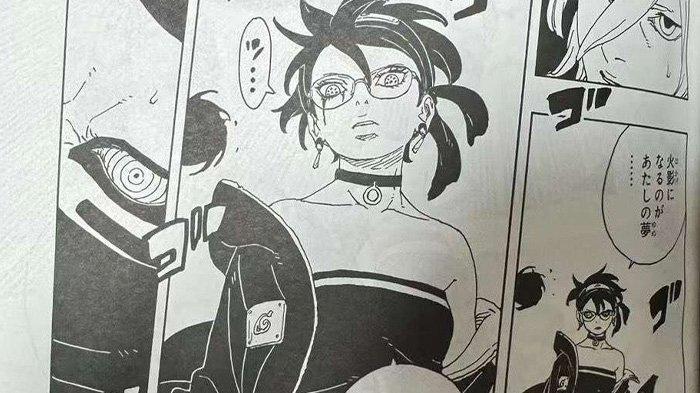 BORUTO TBV 21 - Ryu vs Sarada Uchiha Raw Manga Boruto Two Blue Vortex Chapter 21
