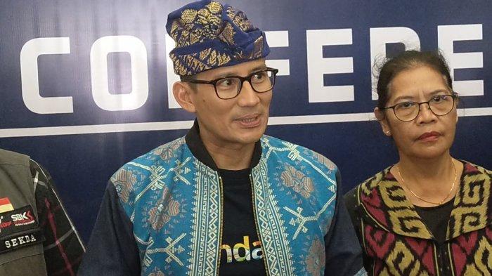 Menteri Pariwisata dan Ekonomi Kreatif (Menparekraf) RI Sandiaga Salahuddin Uno.