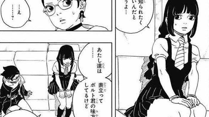 Sarada Sumire Raw Manga Boruto Two Blue Vortex Chapter 16