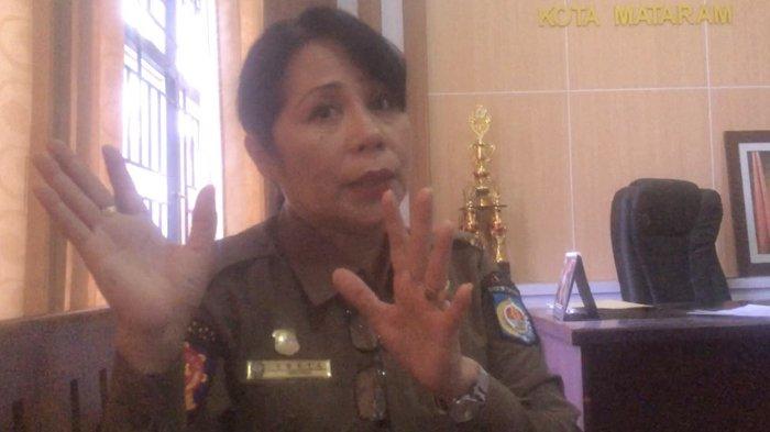 Kepala Seksi Bidang Pembinaan dan Trantib Pol PP Kota Mataram, Sonya Margaretha.