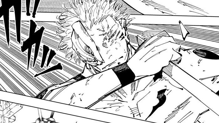 Sukuna di Manga Jujutsu Kaisen Chapter 250