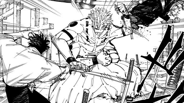 Yuta Sukuna Yuji Manga Jujutsu Kaisen Chapter 250