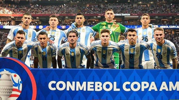 Timnas Argentina mengawali perjuangannya di Copa America 2024, Jumat (21/6/2024).