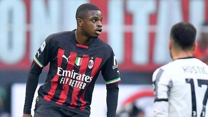 Pemain AC Milan, Pierre Kalulu yang menambah beban AC Milan