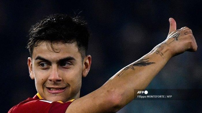 Penyerang AS Roma asal Argentina Paulo Dybala digoda Chelsea untuk gantikan posisi Mason Mount. Filippo MONTEFORTE / AFP (Filippo MONTEFORTE / AFP)