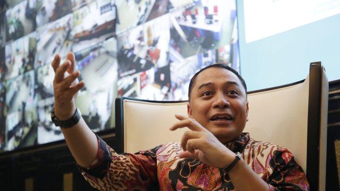 Wali Kota Surabaya Eri Cahyadi saat memberikan penjelasan di Surabaya beberapa waktu lalu.