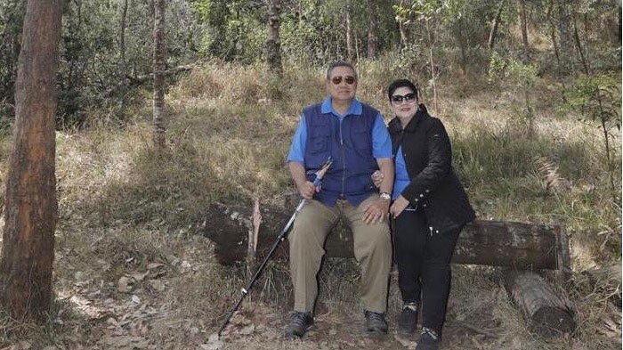 SBY dan Ani Yudhoyono mendaki Gunung Lawu