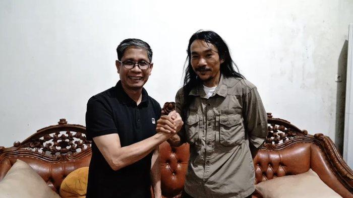 AGAM RINJANI - Wakil Bupati Soppeng, Selle KS Dalle (kiri) dan Agam Rinjani (kanan). Agam Rinjani kenang masa bersama Selle KS Dalle.