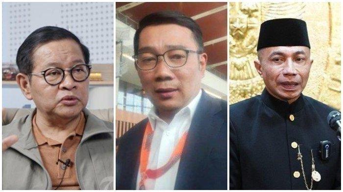 Tiga calon gubernur Jakarta yakni Ridwan Kamil, Dharma Pongrekun dan Pramono Anung bakal bertarung.