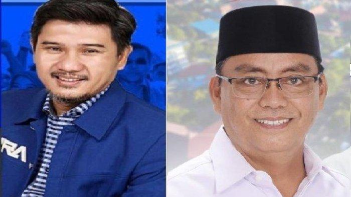 Adi Rasyid Ali (kiri) dan Rahman Bado dapat rekomendasi Demokrat di Pilwali Makassar 2024.