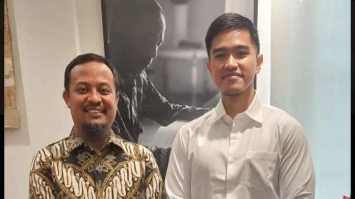 Andi Sudirman Sulaiman bertemu Kaesang Pangarep di Kantor DPP PSI di Jakarta, Jumat (14/6/2024).