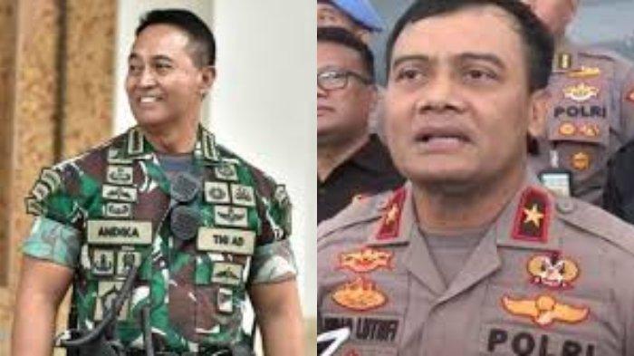 Andika Perkasa dan Irjen Ahmad Luthfi. Dua jenderal disiapkan maju di Pilgub Jawa Tengah.