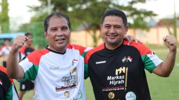 Kebersamaan Danny Pomanto dan Munafri Arifuddin. Pada Quick Count Pilwali Makassar 2024 pasangan Appi-Aliyah unggul telak.