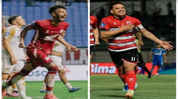 Bek PSM Makassar, Aloisio Neto Soares vs penyerang Madura United, Lulinha. Dua pemain asal Brazil ini akan saling berduel pada pekan kedelapan Liga 1 2024/2025 di Stadion Batakan, Balikpapan, Kalimantan Timur, Jumat (18/10/2024) pukul 20.00 Wita.