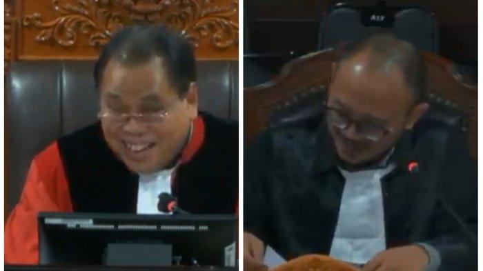Candaan Hakim Arief Hidayat soal foto Komjen Pol Fadil Imran bersama camat dan kades di Takalar sukses mencairkan suasana sidang tegang, Jumat (10/1/2025) malam