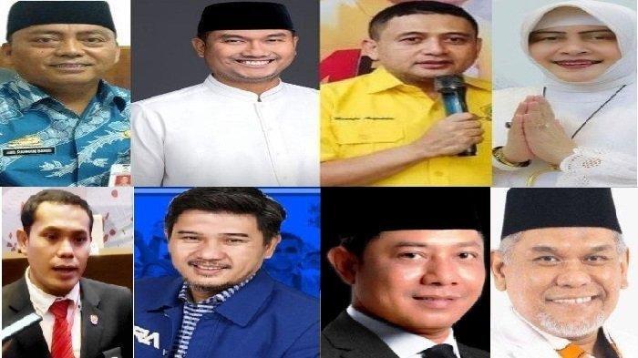 Bakal Calon Wali Kota Makassar berebut rekomendasi Demokrat, Rahman Bando, Andi Seto Gadistha Asapa, Munafri Arifuddin, Indira Yusuf Ismail, Ahmad Susanto, Adi Rasyid Ali, Amri Arsyid, dan Najamuddin.
