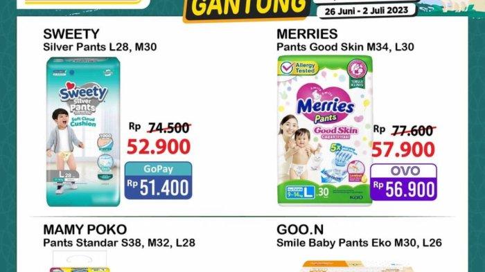 Deretan promo apik kembali hadir di outlet AlfaSalah satunya bertajuk Promo Gantung periode 26 Juni hingga 2 Juli 2023.