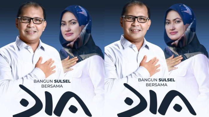 Duet Danny Pomanto - Indah Putri Indriani. Danny disebut akan berpasangan Indah Putri Indriani di Pilgub Sulsel.